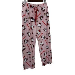 Box lunch x Sanrio Hello Kitty Pink Pajama  elastic waist Pants size M